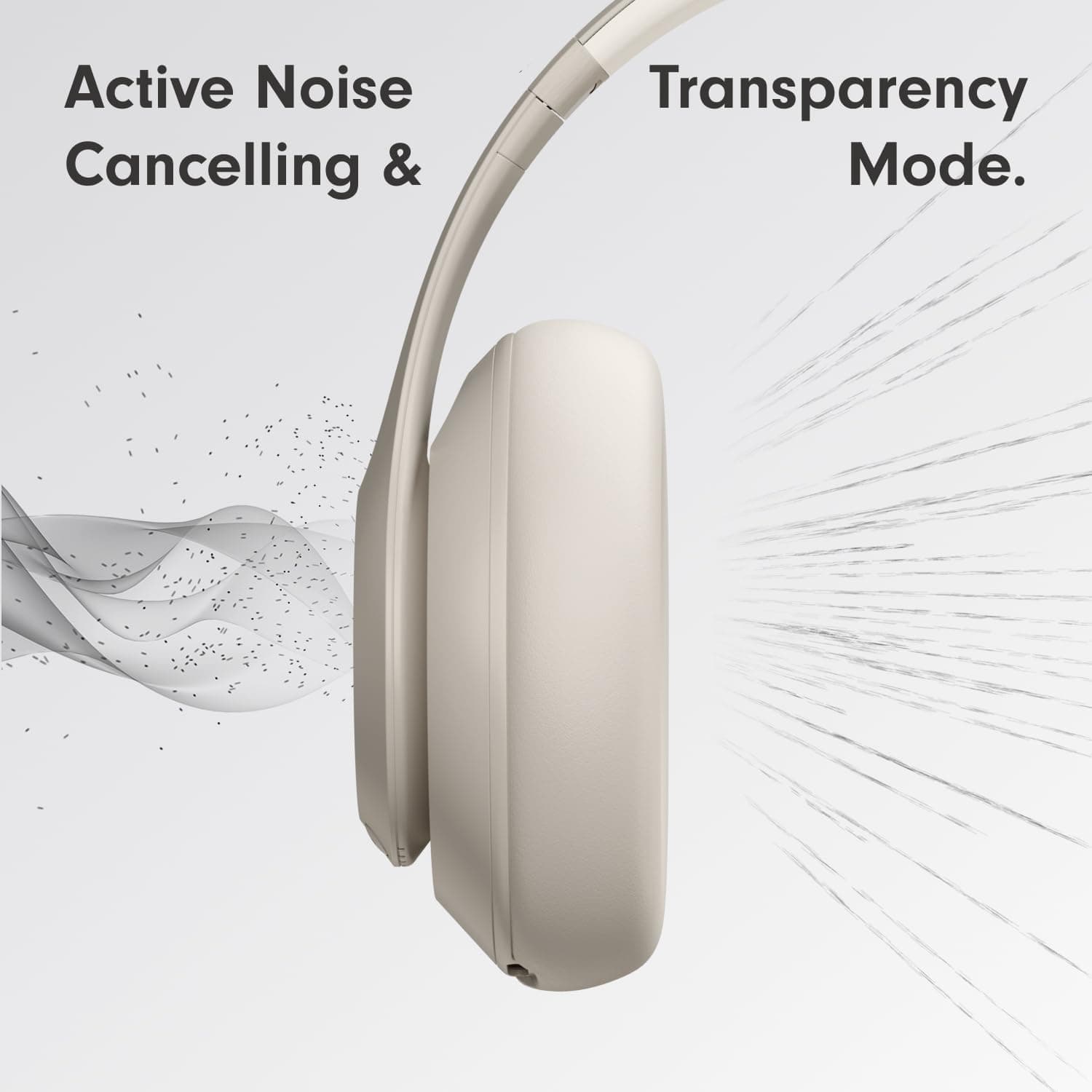 Beats Studio Pro - Wireless Bluetooth Noise Cancelling Headphones - Personalized Spatial Audio, USB-C Lossless Audio, Apple & Android Compatibility, Up to 40 Hours Battery Life - Sandstone Sandstone Studio Pro Without AppleCare+ - Image 4