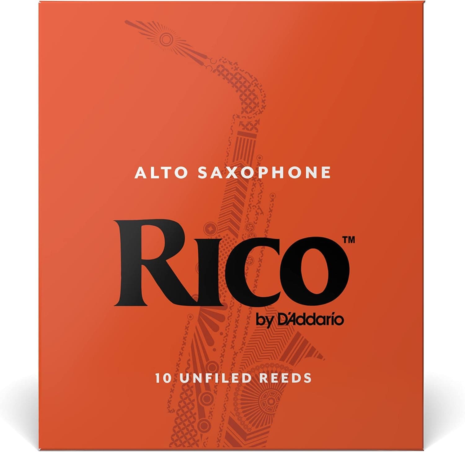 D’Addario Woodwinds, Rico Saxophone Reeds, Alto Sax, RJA1025, Strength 2.5, 10-Pack Strength 2.5 10-Pack - Image 3