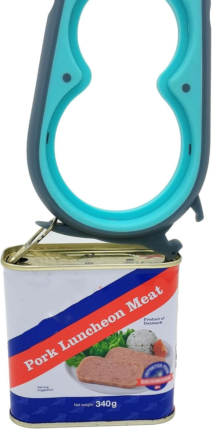 Otstar Jar Opener Bottle Opener and Can Opener for Weak hands, Seniors with Arthritis and Anyone with Low Strength, Mutil Jar Opener Get Lids Off Easily (Blue and Grey) - Image 7