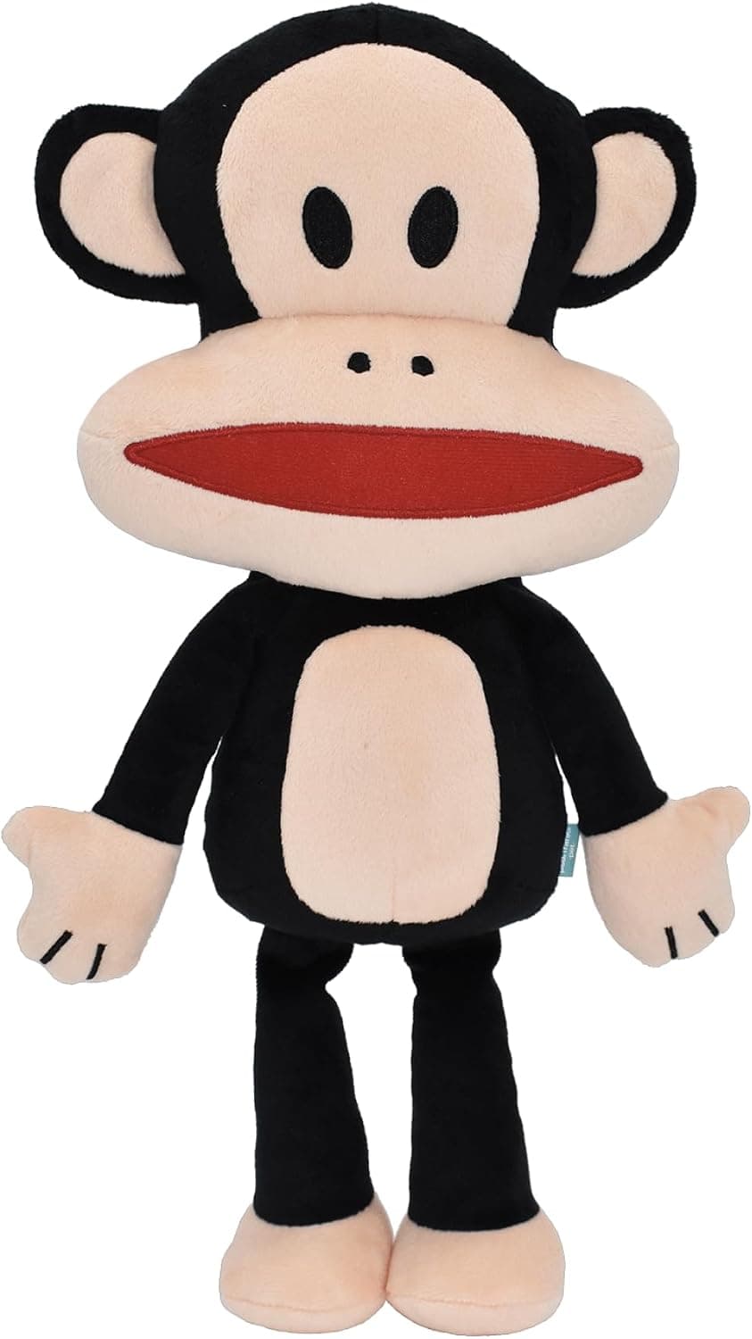 Amazon.com : Multipet Paul Frank's Julius The Monkey Dog Plush Toy - Squeaky Toy for All Dogs - Extra Soft Plush - Stuffed Animal for Cuddling & Playing (10") : Pet Supplies