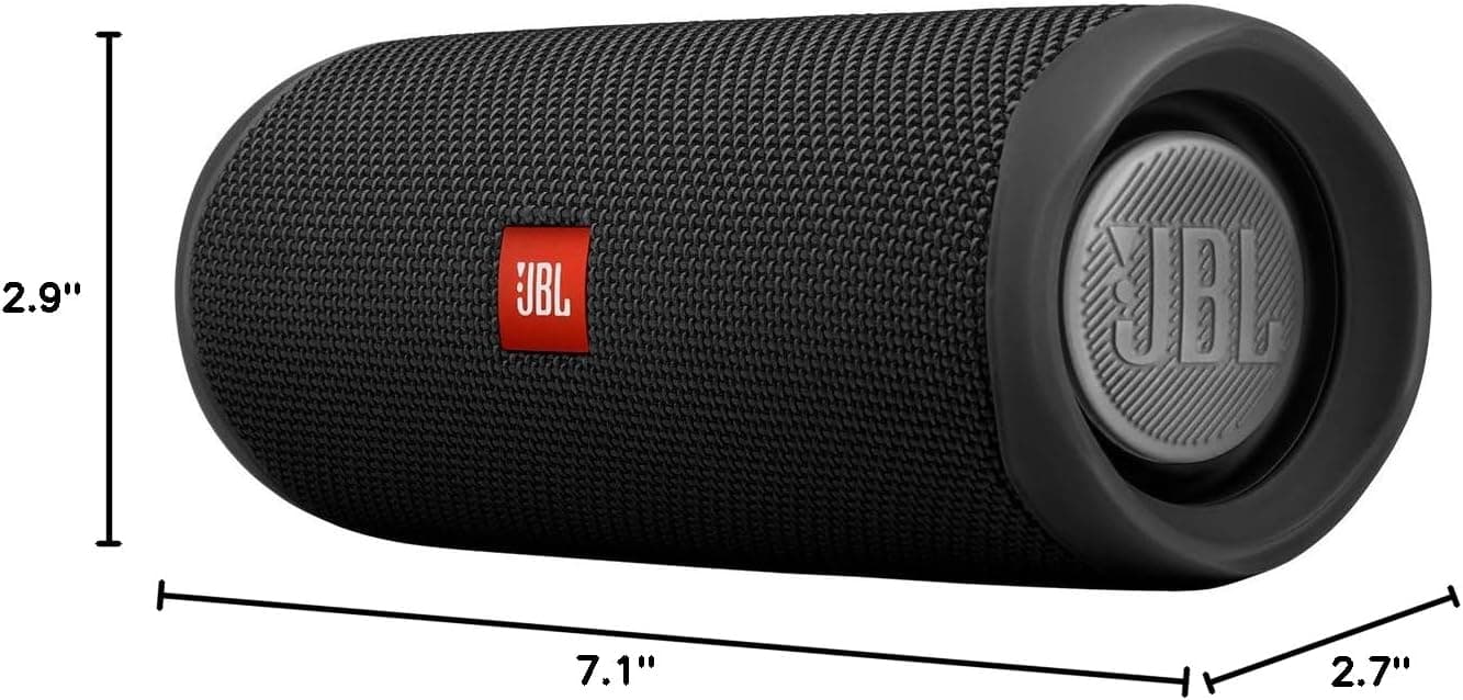 JBL FLIP 5, Waterproof Portable Bluetooth Speaker, Black, Small Flip 5 Black - Image 7