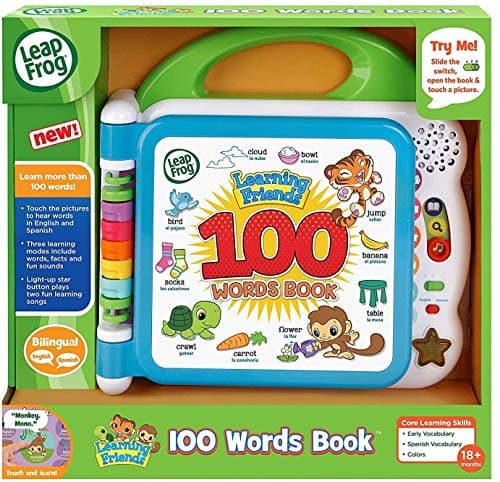 LeapFrog Learning Friends 100 Words Book, Green - Image 7