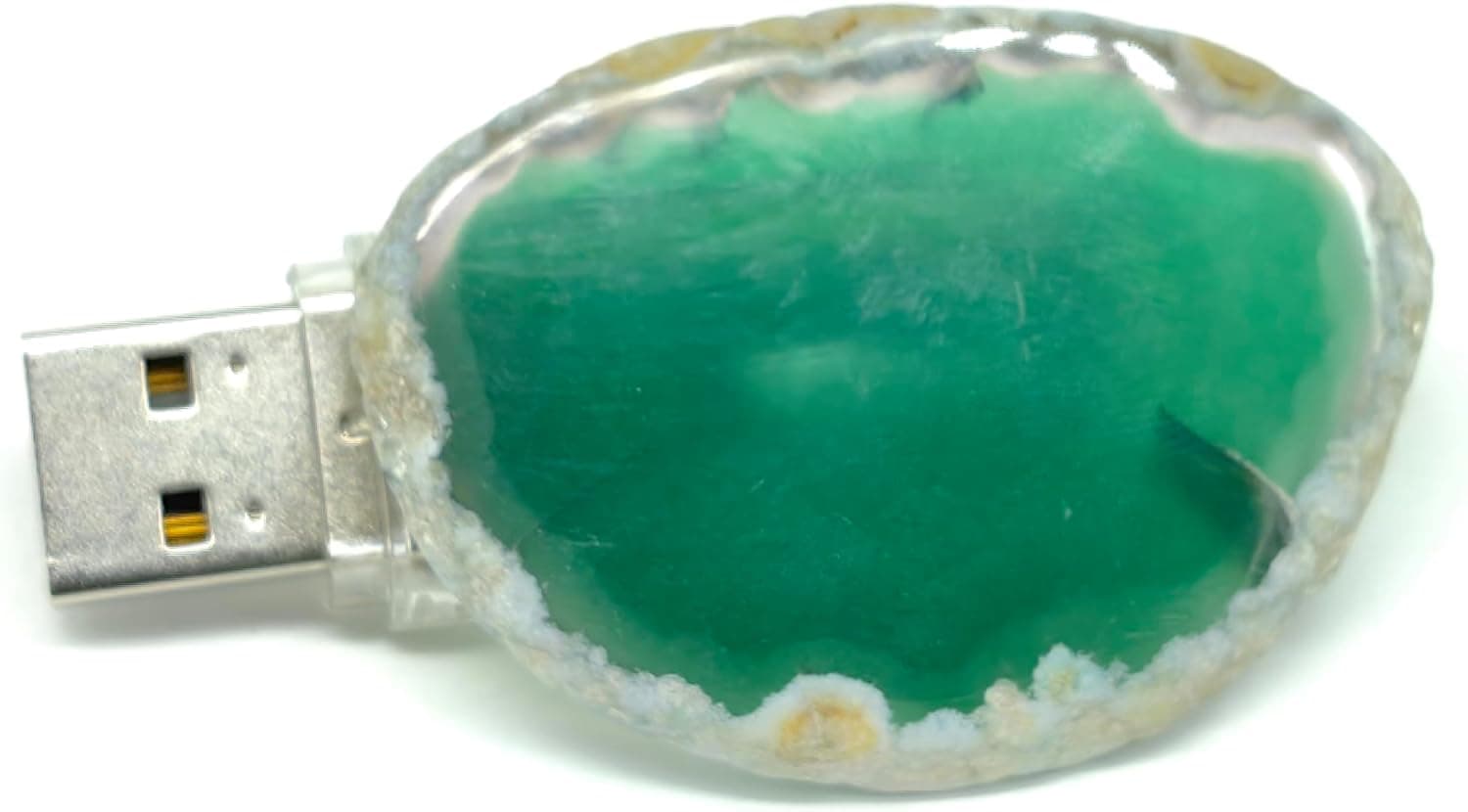 Agate Crystal USB Night Light - Unique Home Decor Hallway Lamp with Crystal Design - Perfect Nightlight for Toilet, Kitchen, and Bedroom (purple agate) - Image 10