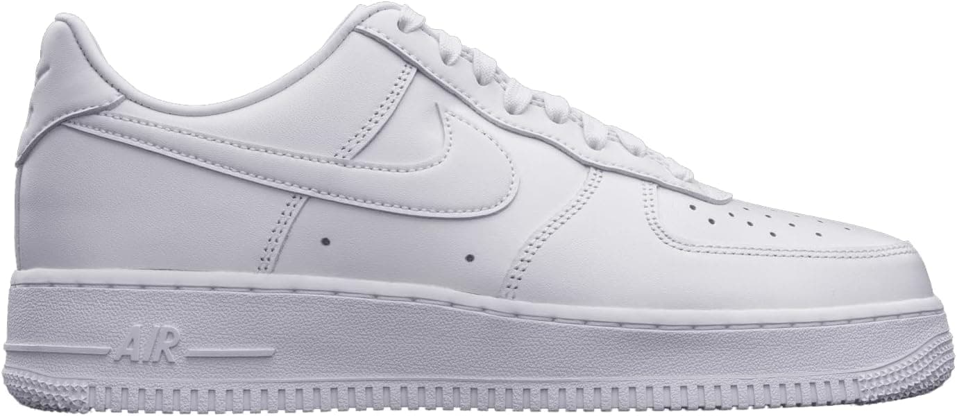 Nike Men's Air Force 1 Low Sneaker 10.5 White/White - Image 2