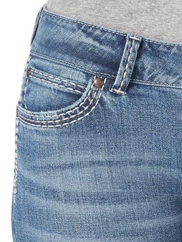 Wrangler Women's Retro Sadie Low Rise Stretch Boot Cut Jean, Tiffany, 7-34 - Image 6
