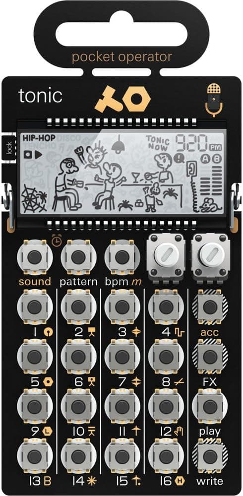 teenage engineering pocket operator PO-32 tonic, drum and percussion synthesizer and sequencer, unlimited sounds with microtonic through data transfer - Image 8