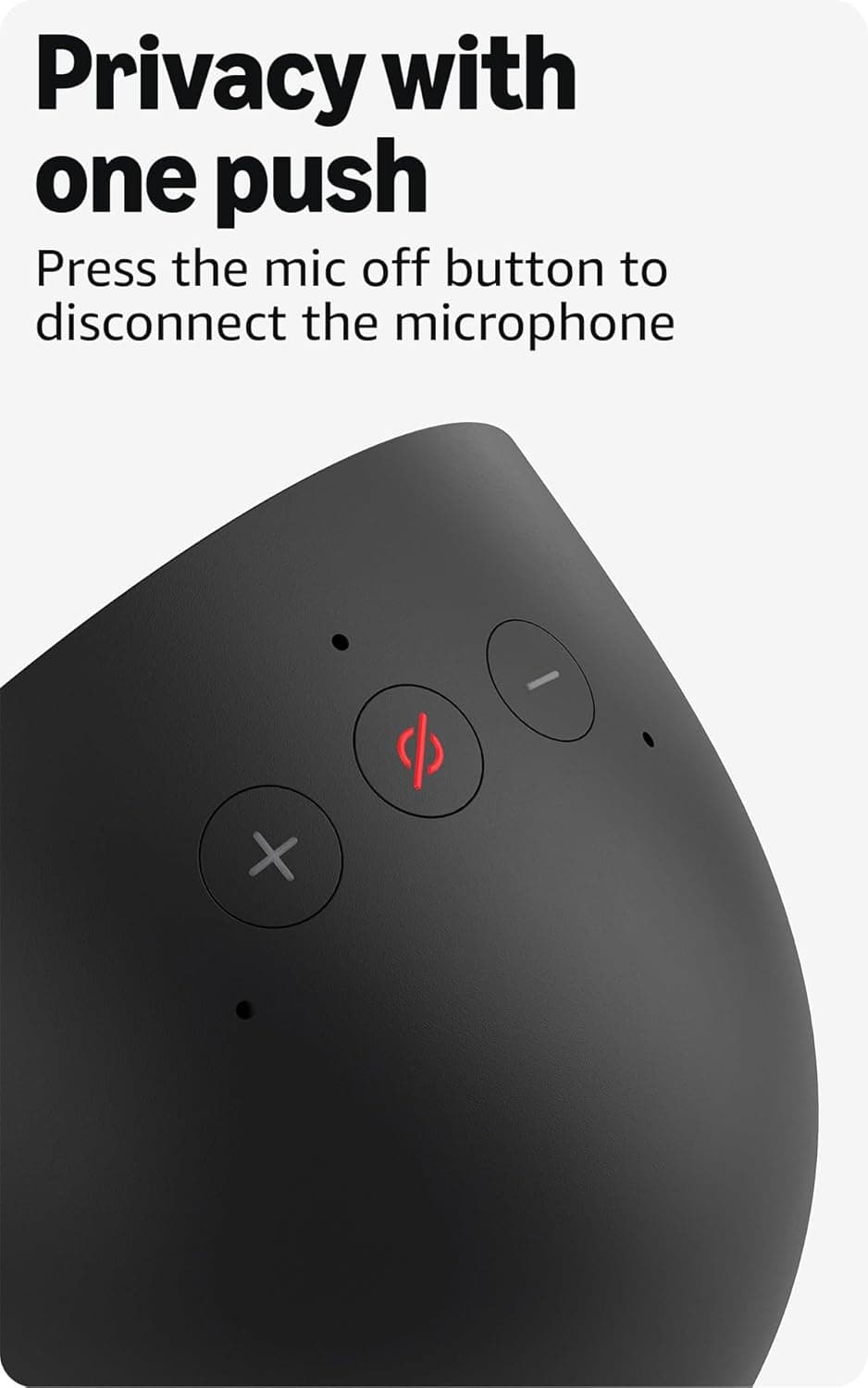 Amazon Echo Spot, Great for nightstands, offices and kitchens, Smart alarm clock with Alexa, Black Black Device only - Image 9