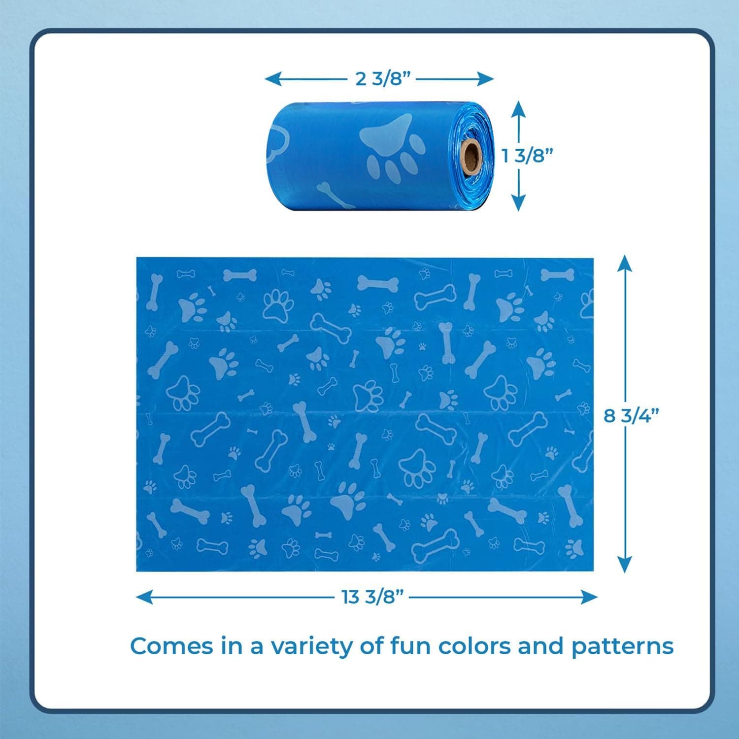 Pinakamahusay na Suplay ng Alagang Hayop na Dog Poop Bags (150 Bags) para sa Paglilinis ng Basura, Doggy Roll Replacements para sa Paglalakad ng Tuta sa Labas - Image 5