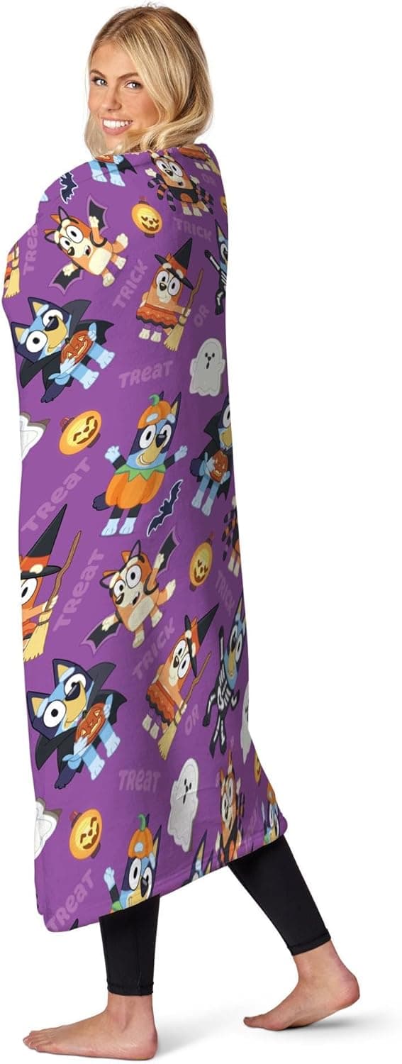 Northwest Bluey Silk Touch Throw Blanket, 50" x 70", Pup Tricks 50" x 70" Pup Tricks - Image 4