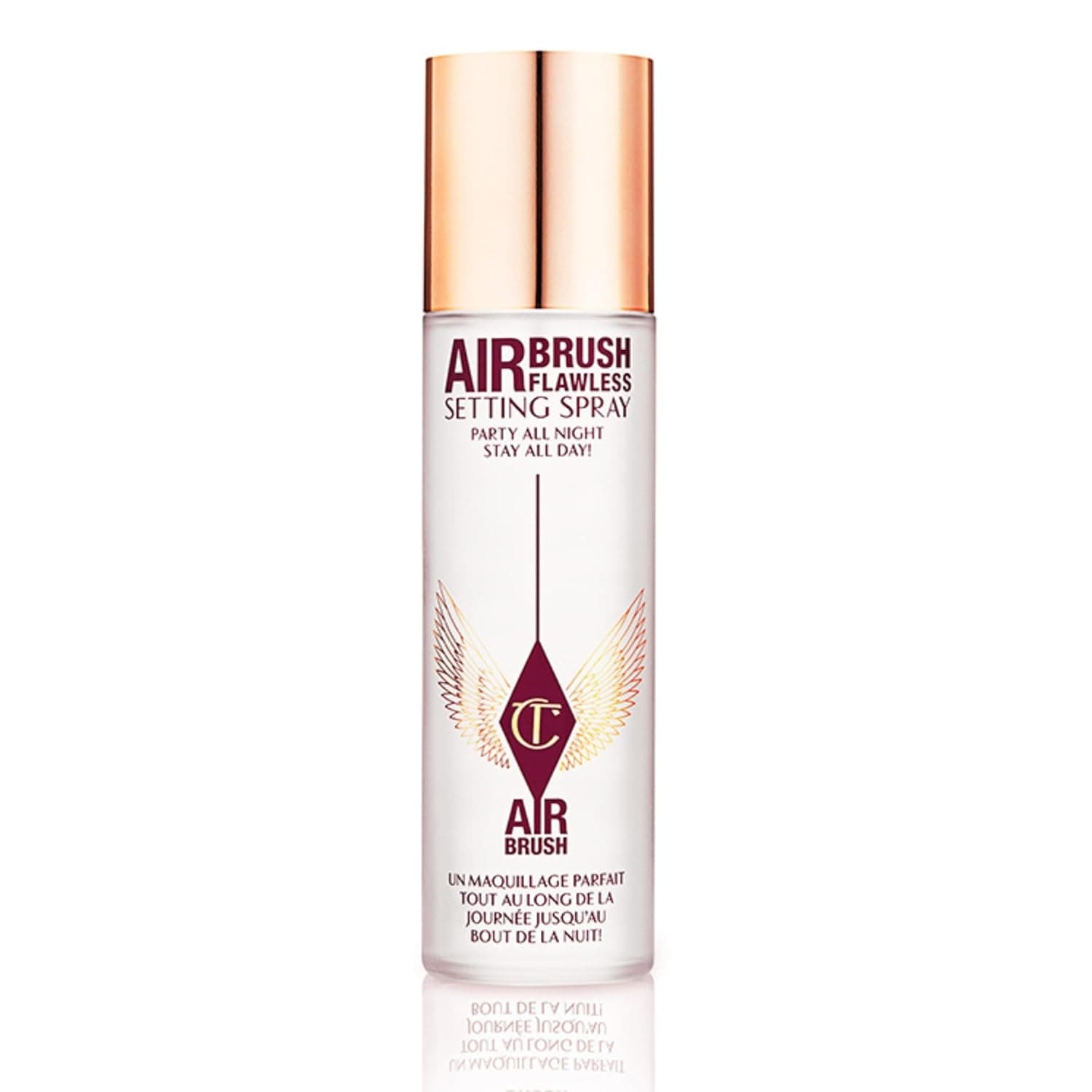 Charlotte Tilbury Airbrush Flawless Setting Spray - Ultra-Fine Hydrating Mist to Prime & Set Face Makeup For Up to 16Hr - Soothes, Blurs Pores & Calms Skin 3.38 Fl Oz (Pack of 1) - Image 2