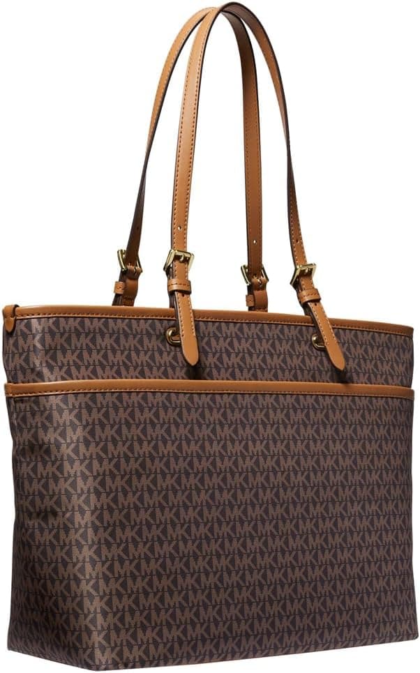 Michael Kors Winston Large Multi-Functional Pocket Tote Bag One Size Brown/Acorn - Image 4