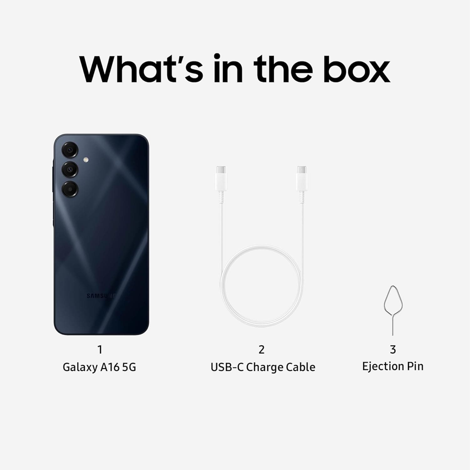 Samsung Galaxy A16 5G A Series, Unlocked Android Smartphone, Large AMOLED Display, Durable Design, Super Fast Charging, Expandable Storage, 5G Connectivity, US Version, 2025, Blue Black Blue Black A16 Only - Image 11