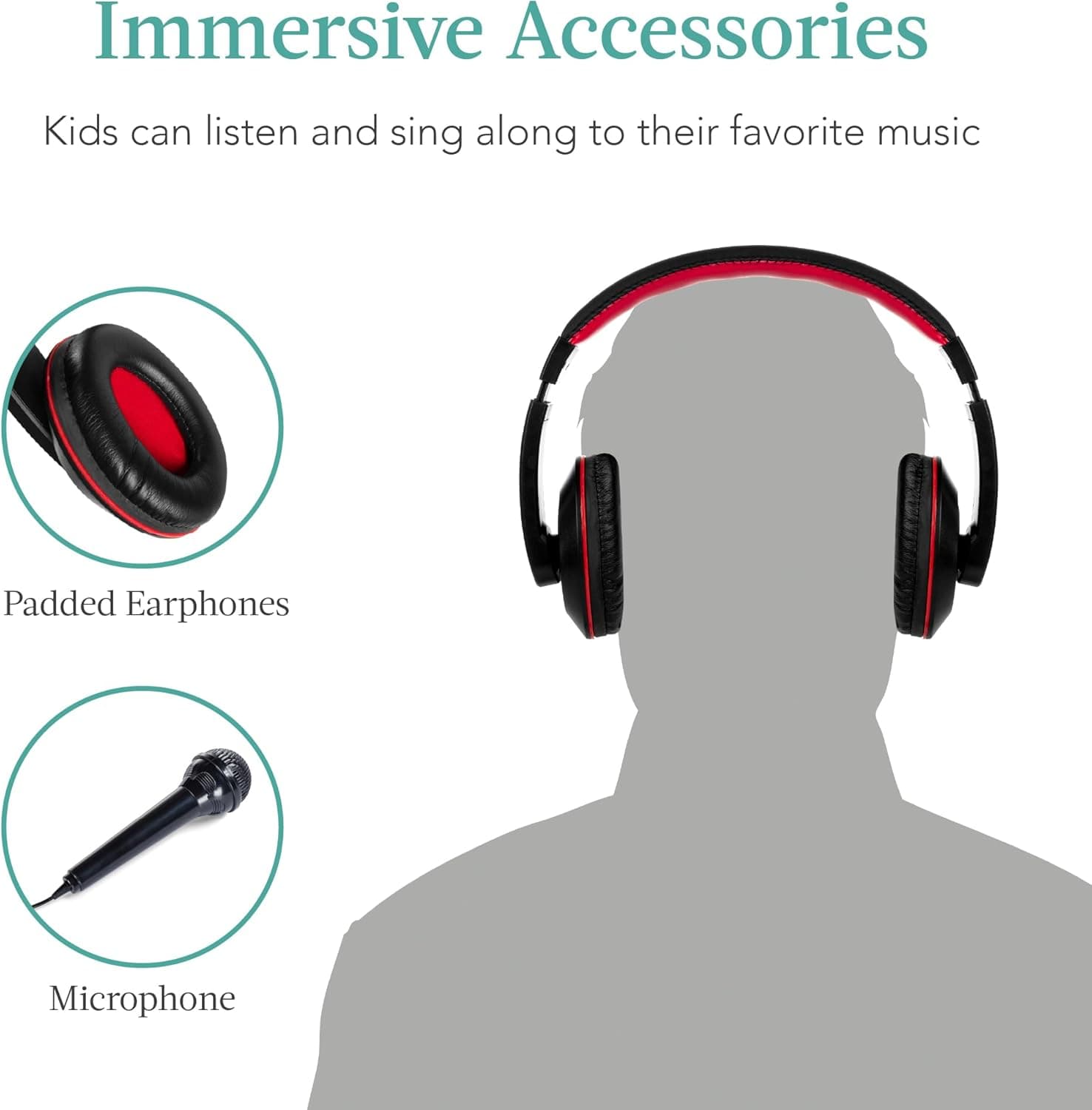 Best Choice Products Piano Electrónico de 61 Teclas Portátil Teclado Eléctrico Conjunto Completo para Principiantes con Pantalla LED, Soporte, Banco, Auriculares - Negro 61 Teclas Negro - Image 6