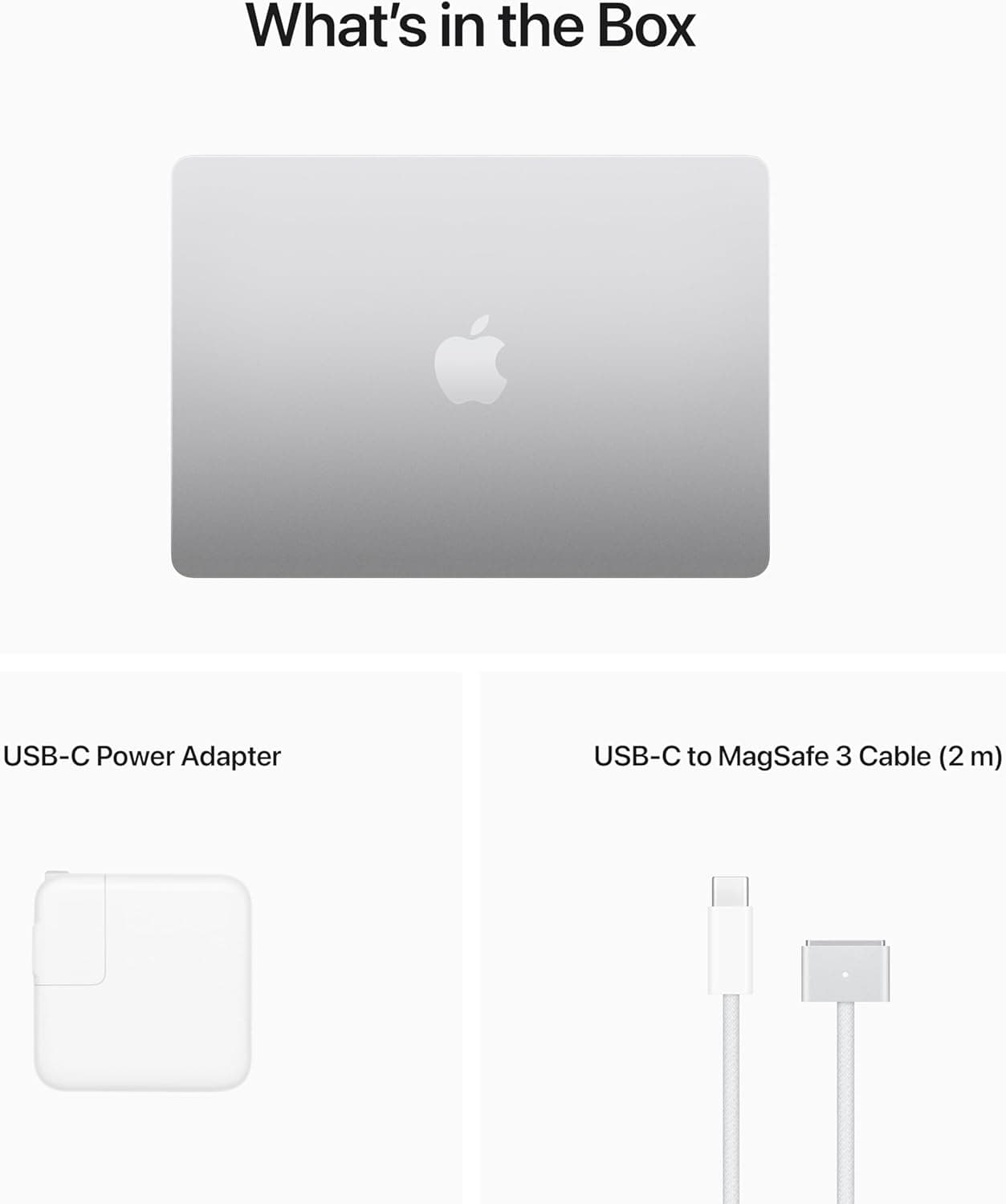 Apple 2022 MacBook Air Laptop with M2 chip: Built for Apple Intelligence, 13.6-inch Liquid Retina Display, 16GB RAM, 256GB SSD Storage, Backlit Keyboard, 1080p FaceTime HD Camera; Silver 16GB Unified Memory, 256GB SSD Storage Silver without AppleCare+ - Image 8