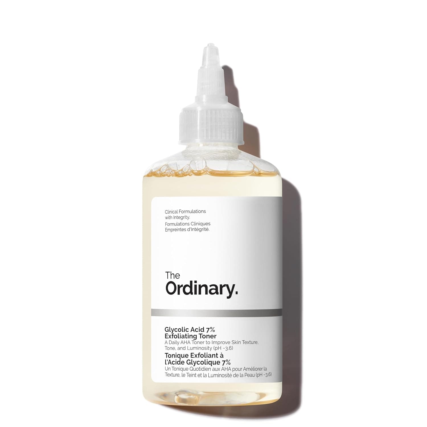 The Ordinary Glycolic Acid 7% Exfoliating Toner, Brightening and Smoothing Daily Toner for More Even-Looking Skin Tone 3.4 Fl Oz (Pack of 1) - Image 2
