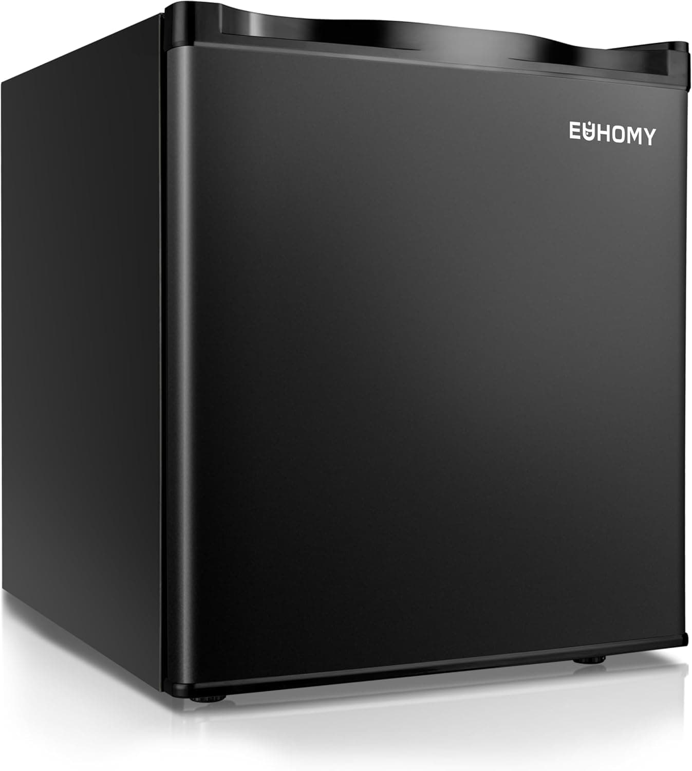 EUHOMY 1.1 Cubic Feet Mini Freezer, Countertop, Single Door Compact Upright Freezer with Reversible Door, Removable Shelves, Small freezer for Home/Dorms/Apartment/Office, New Black Black 1.1 CU.FT - Image 2