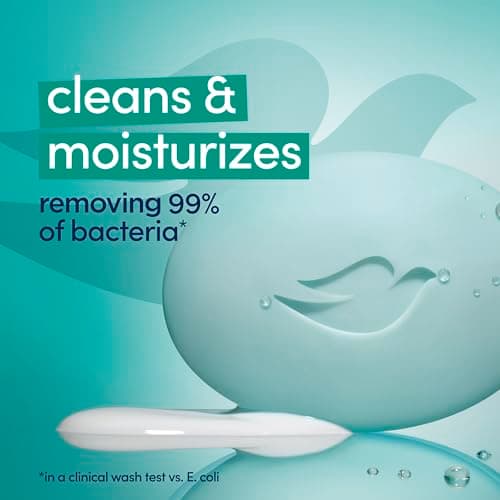 Dove Beauty Bar Soap Antibacterial Care 6 Count For Clean, Moisturized Skin, Removes Bacteria 3.75 oz - Image 5