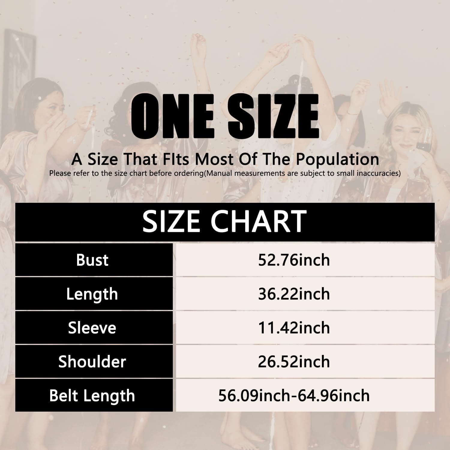 Women's Short Satin Kimono Robes One Size Silver Rhinestones Bride Bridesmaid for Wedding Party Getting Ready White Bride Robe - Image 7