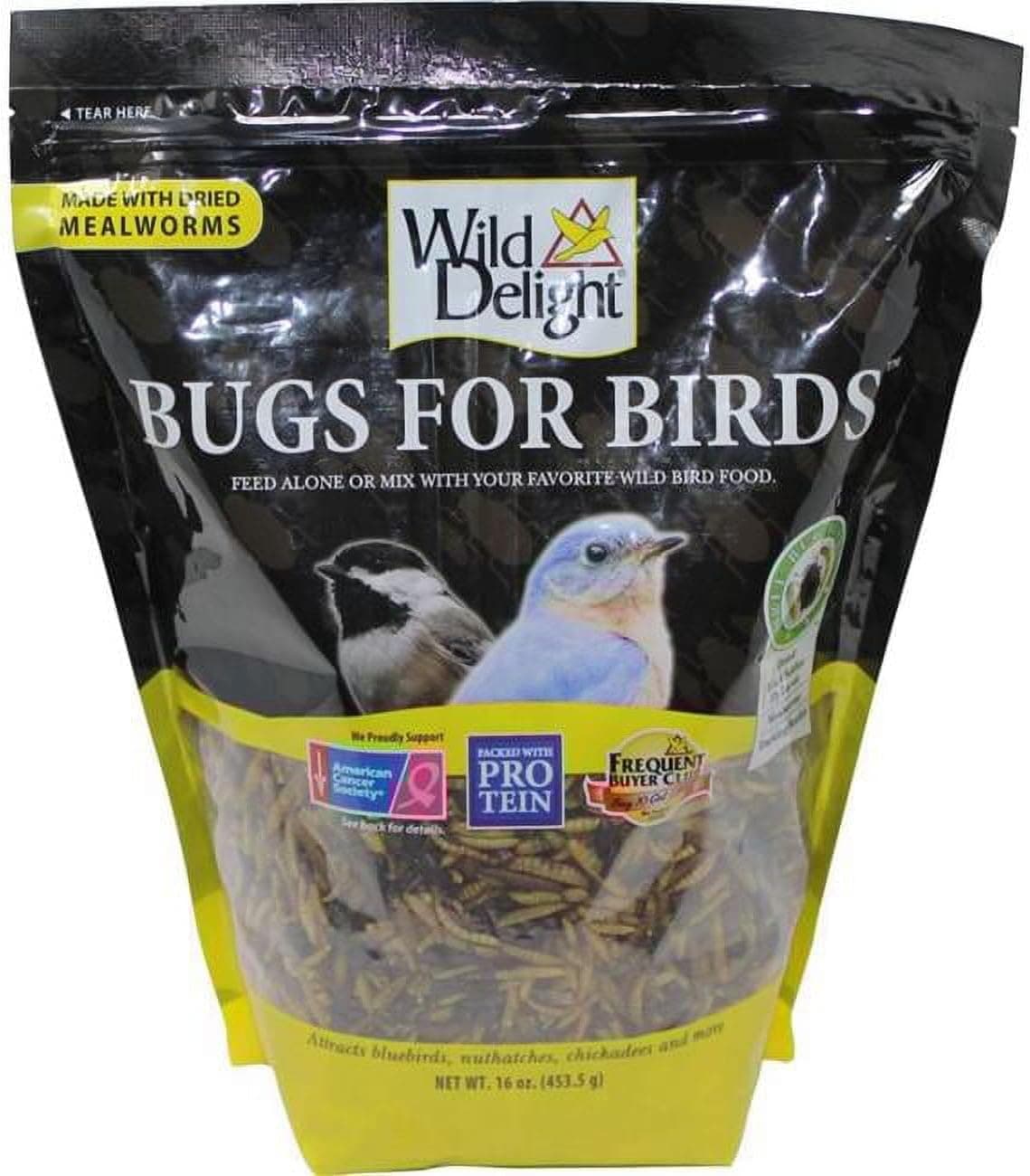 Wild Delight Bugs for Birds - 16oz Bag Bird Food - Image 2