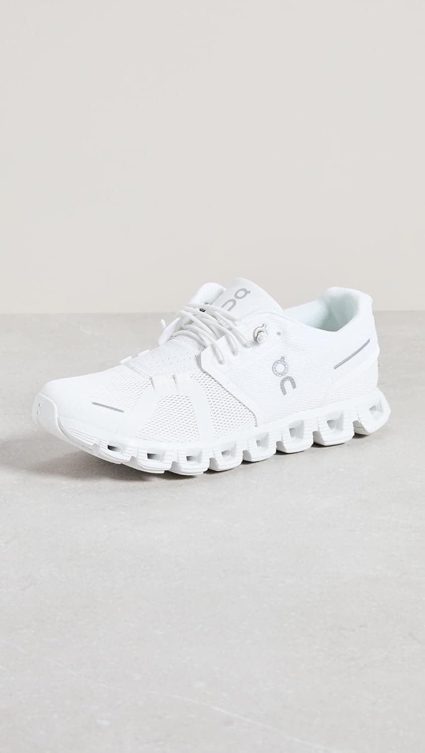On Women's Cloud 5 Sneakers 7.5 All White - Image 3