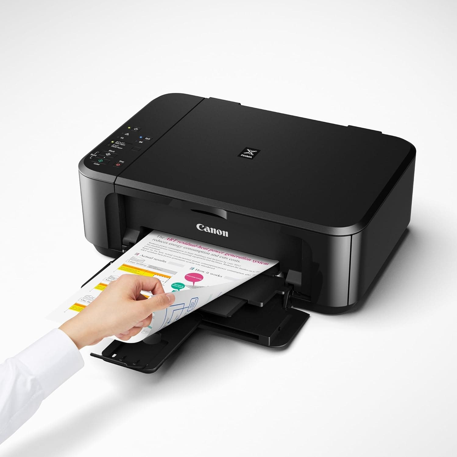 Canon Pixma MG3620 Wireless All-in-One Color Inkjet Printer with Mobile and Tablet Printing, Black - Image 6