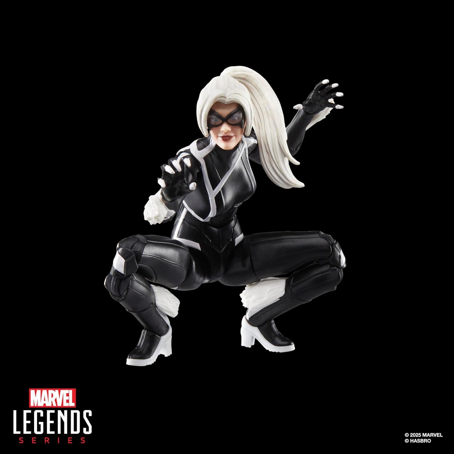 Spider-Man Marvel Legends Series Gamerverse Black Cat Felicia Hardy, 2 Video Game-Inspired Collectible 6 Inch Action Figure - Image 6