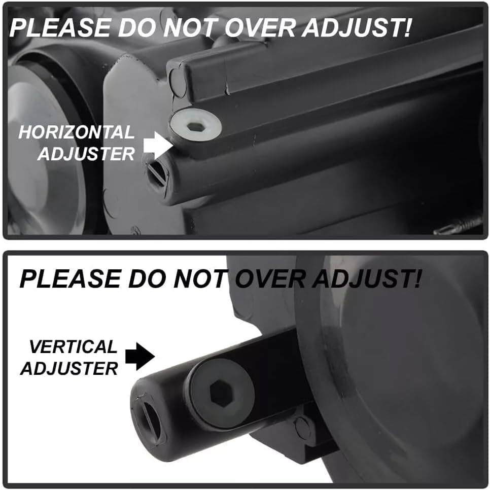 Headlights Assembly For 2012 2013 2014 2015 Volkswagen Passat Headlights, for 12-15 VW Passat Head Lamps Set Halogen Pair OEM style 2012-2015 Passat Black - Image 6