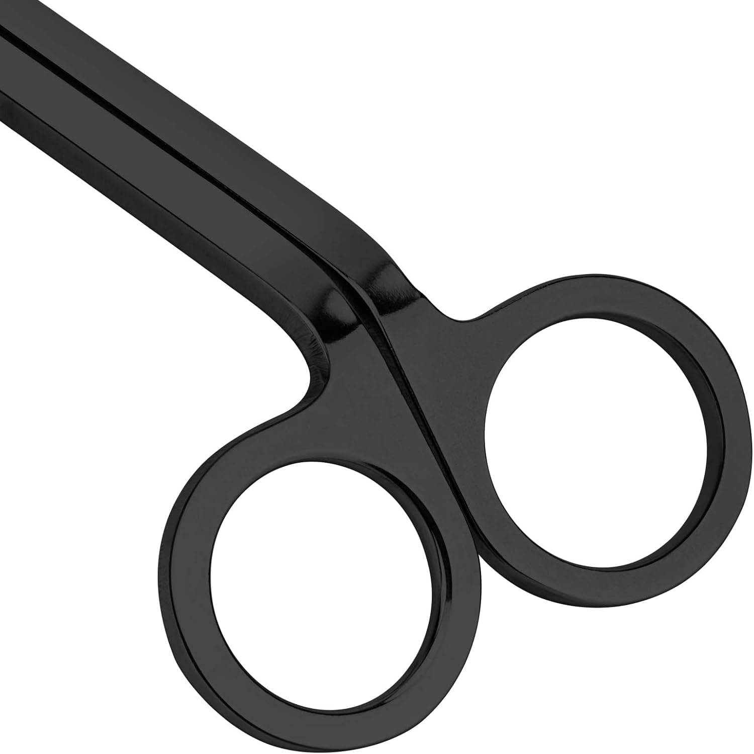 CHEFBEE Candle Wick Trimmer, Polished Stainless Steel Wick Clipper Cutter, Scissors, Reaches Deep Into Candles to Cut Spent Cord, Allow Cleaner Burn and Prevent Soot Buildup (Black) - Image 5