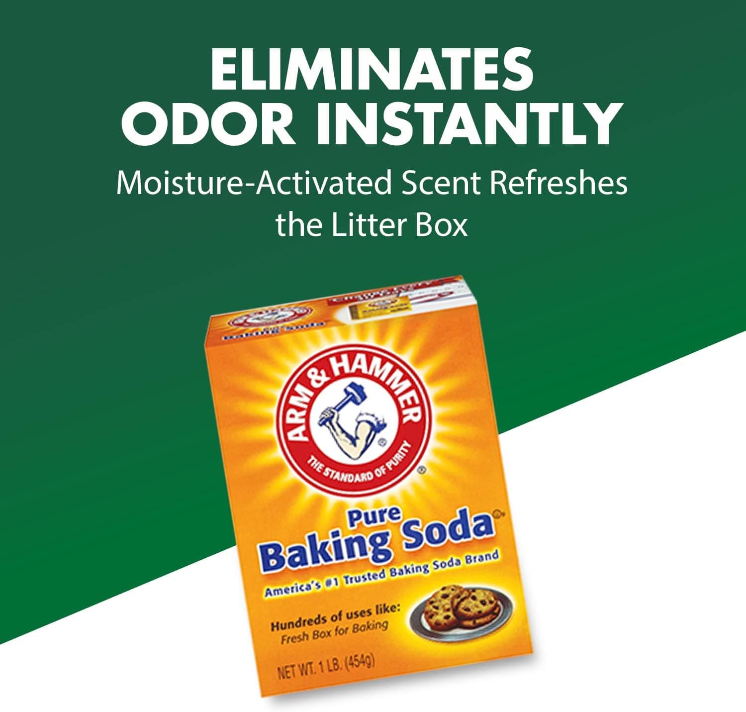 ARM & HAMMER Cat Litter Deodorizer Double Duty, 30 oz, 6 Pack 30 oz (Pack of 6) - Image 4