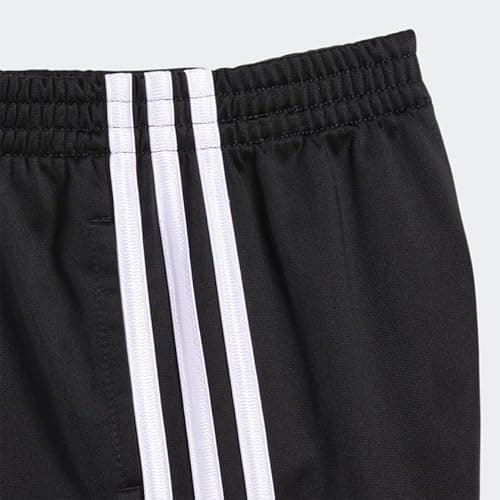 adidas Boys' Active Sports Athletic Tricot Jogger Pant, Iconic Adi Black, 14-16 Regular - Image 4