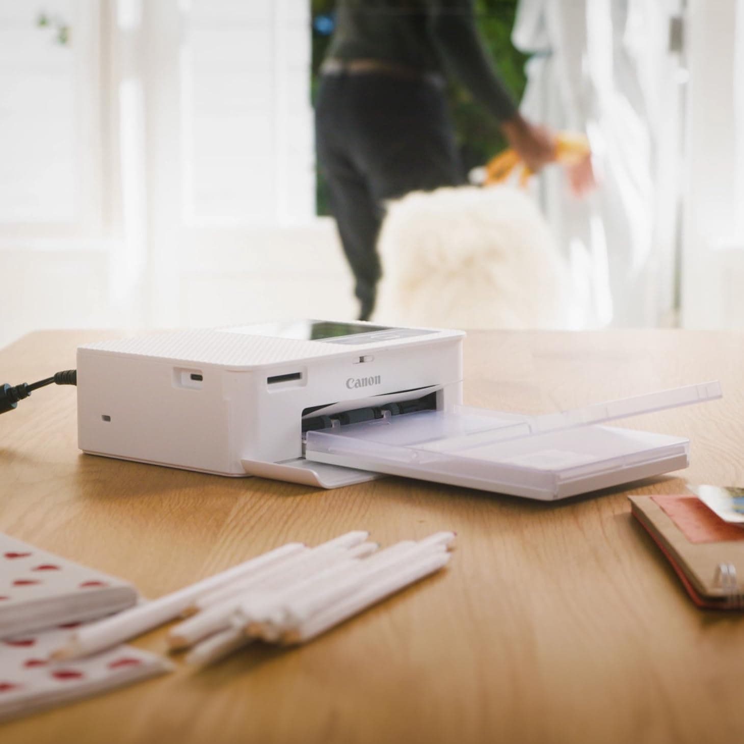 Canon SELPHY CP1500 Compact Photo Printer White White No Size Printer Only - Image 7