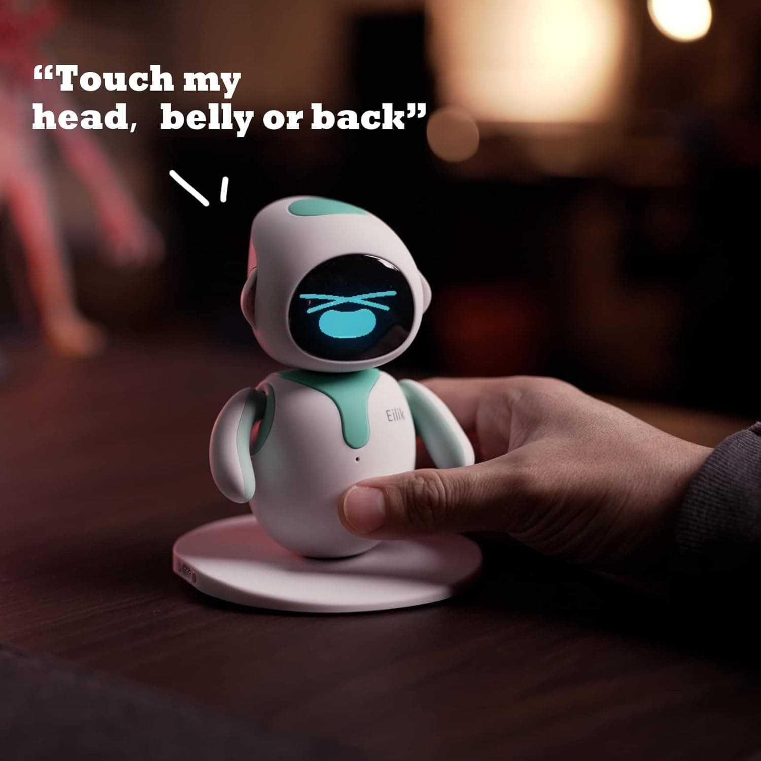 ENERGIZE LAB Eilik – Cute Robot Pets for Kids and Adults, Your Perfect Interactive Companion at Home or Workspace, Unique Gifts for Girls & Boys. - Image 2