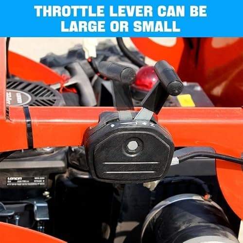 DigSwift 300lbs Remote Control Lawn Mower with 9Hp Four Stroke Gasoline Engine, Manganese Steel Blade, Adjustable Cutting Height and Speed, All Terrain Grass Cutter Yard Mower Remote Control (Orange) - Image 6