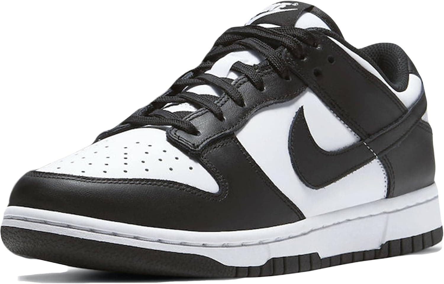 Nike Men's Dunk Low Retro Sneaker 8.5 White/Black/White - Image 2