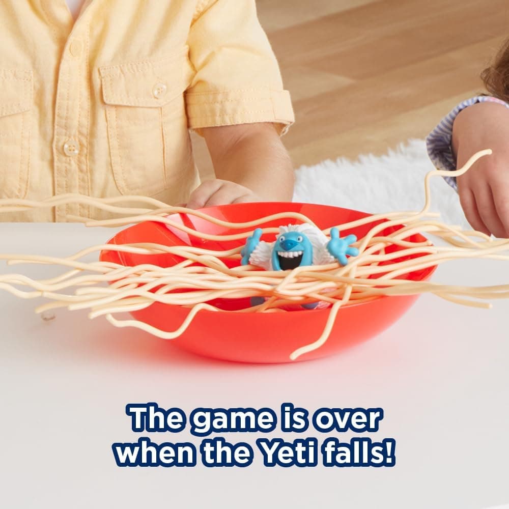 Yeti in My Spaghetti Board Game – Kids Games, Family Game, Multi-Player, Board Games for Family Night, Preschool Toys, Hand-Eye-Coordination Game, Don’t Drop Yeti, Ages 4+ - Image 5