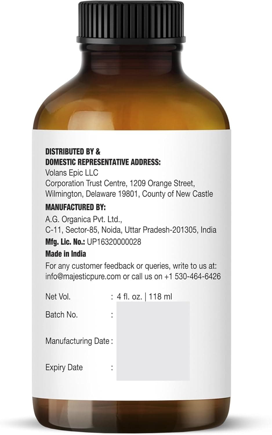 Majestic Pure Essential Oil with Glass Dropper - 100% Pure and Natural - Essential Oils for Diffuser, Aromatherapy, Soap and Candle Making, Lavender Essential Oil, Lavender Oil, 4 Fl Oz Lavender 4 Fl Oz (Pack of 1) - Image 5