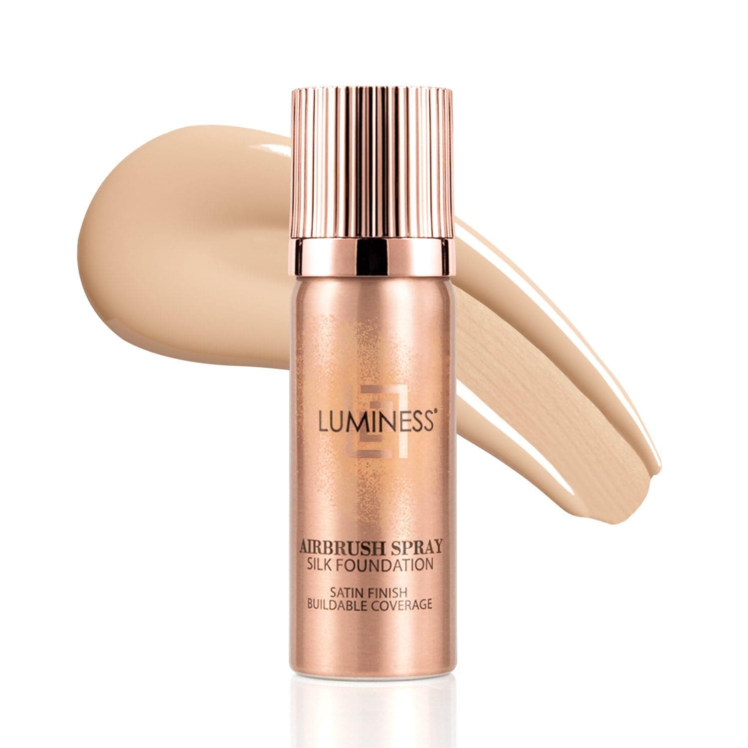 Amazon.com : LUMINESS Airbrush Spray Foundation Makeup - Buildable Coverage, Anti-Aging Formula/w Hyaluronic Acid, Hydrating & Moisturizing, Hydrolyzed Silk, Flawless Finish, Long-Lasting Wear (010-Light Fair) : Beauty & Personal Care