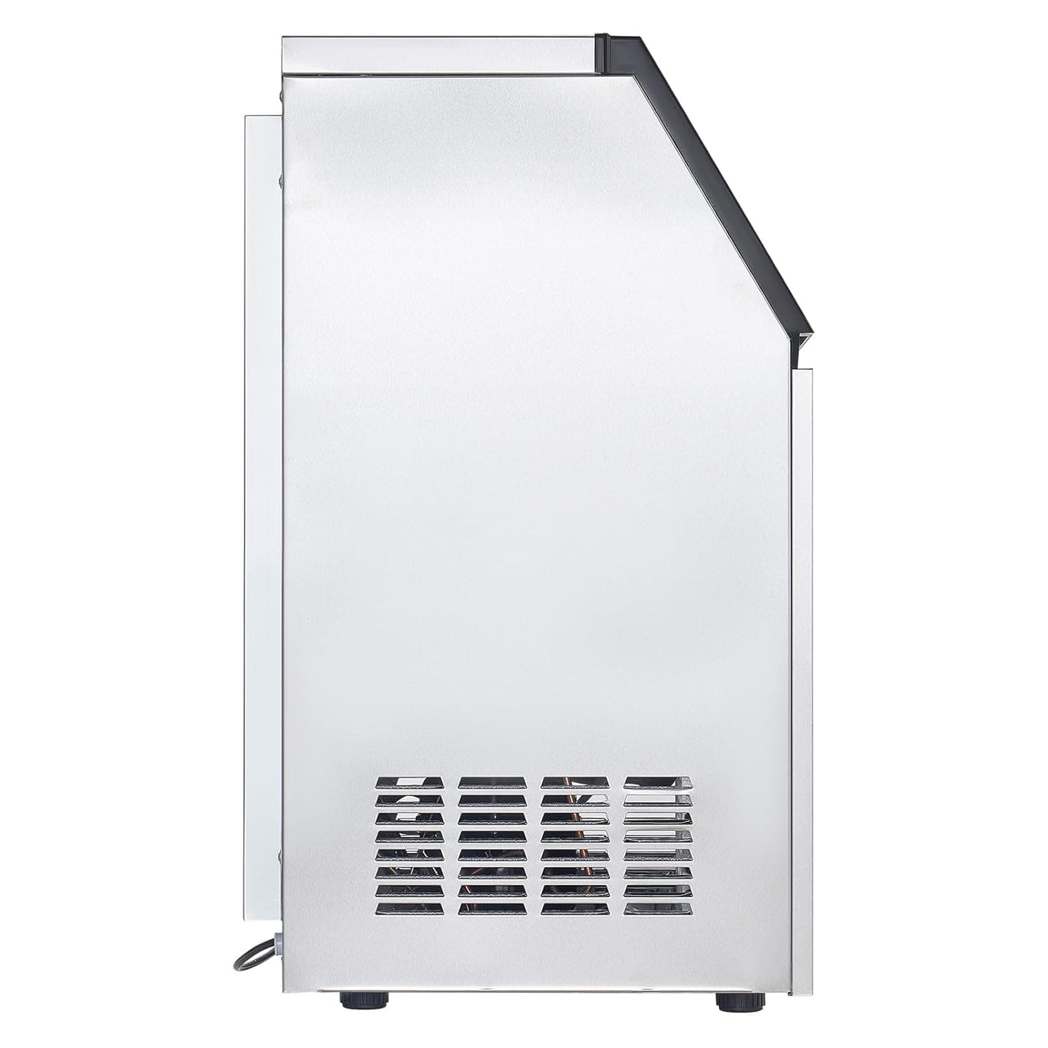 VEVOR Commercial Ice Maker, 100lbs/24H Ice Maker Machine with 28lbs Storage Capacity, 40 Ice Cubes in 15 Minutes, Freestanding Ice Maker for Bar Home Office Restaurant, LED Display, Self-Cleaning - Image 12