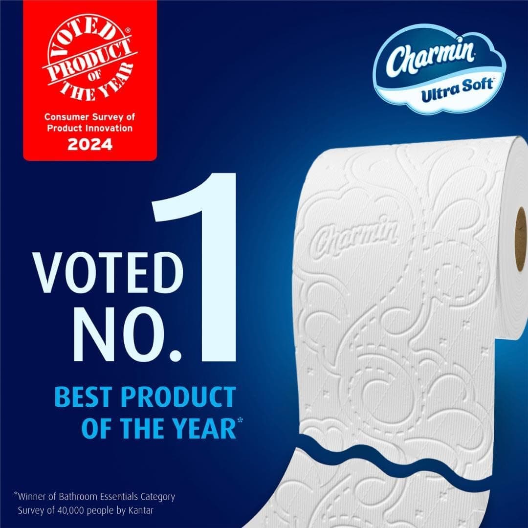 Amazon.com: Charmin Ultra Soft Toilet Paper, 18 Mega XL Rolls = 108 Regular Rolls : Health & Household - Image 4