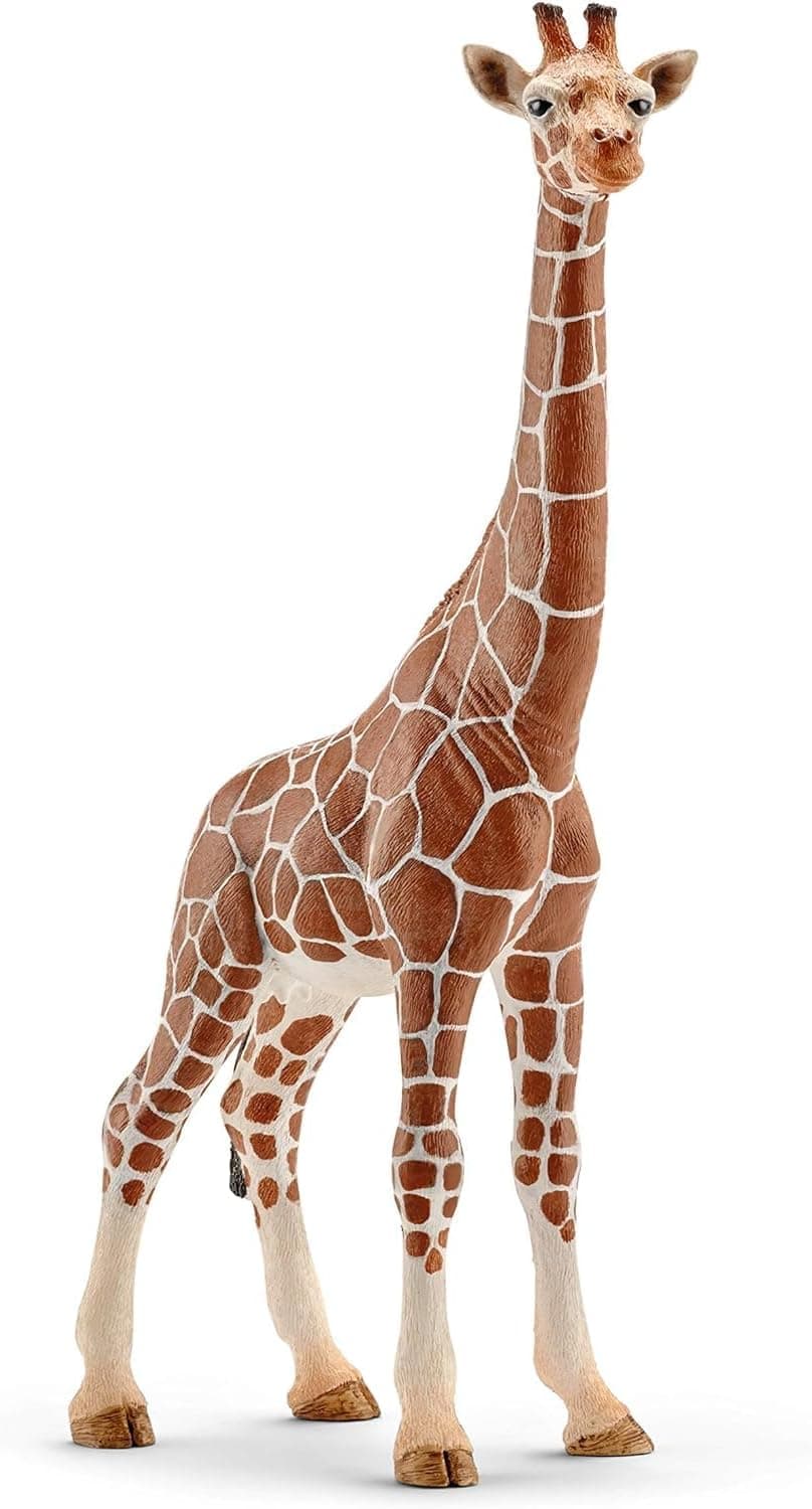 Schleich Wild Life Realistic Female Giraffe Animal Figurine - Authentic Detailed Wild Female Giraffe Toy for Boys and Girls Education Imagination and Play, Highly Durable Gift for Kids Ages 3+ - Image 2