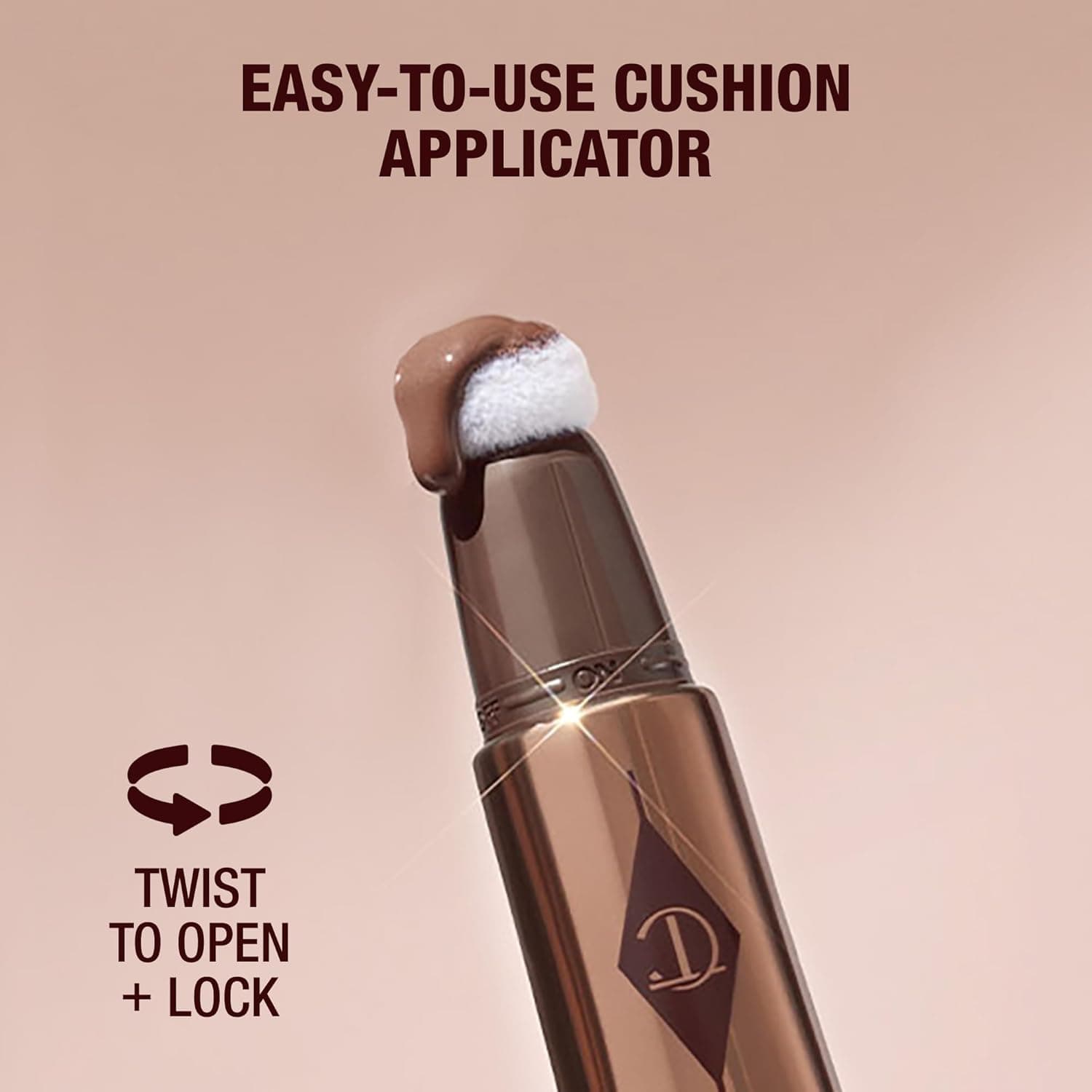 Charlotte Tilbury Hollywood Liquid Contour Wand - Easy-to-Use Contour Stick & Liquid Bronzer for Sculpting & Shaping - Leaves a Natural-Looking Sculpted Finish 02 Fair/Medium - fair-medium with cool neutral undertones - Image 8