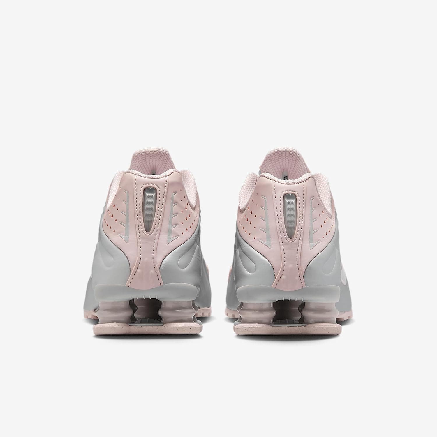 Nike Shox R4 Shoes (AR3565-600, Barely Rose/Metallic Platinum) 7 - Image 7