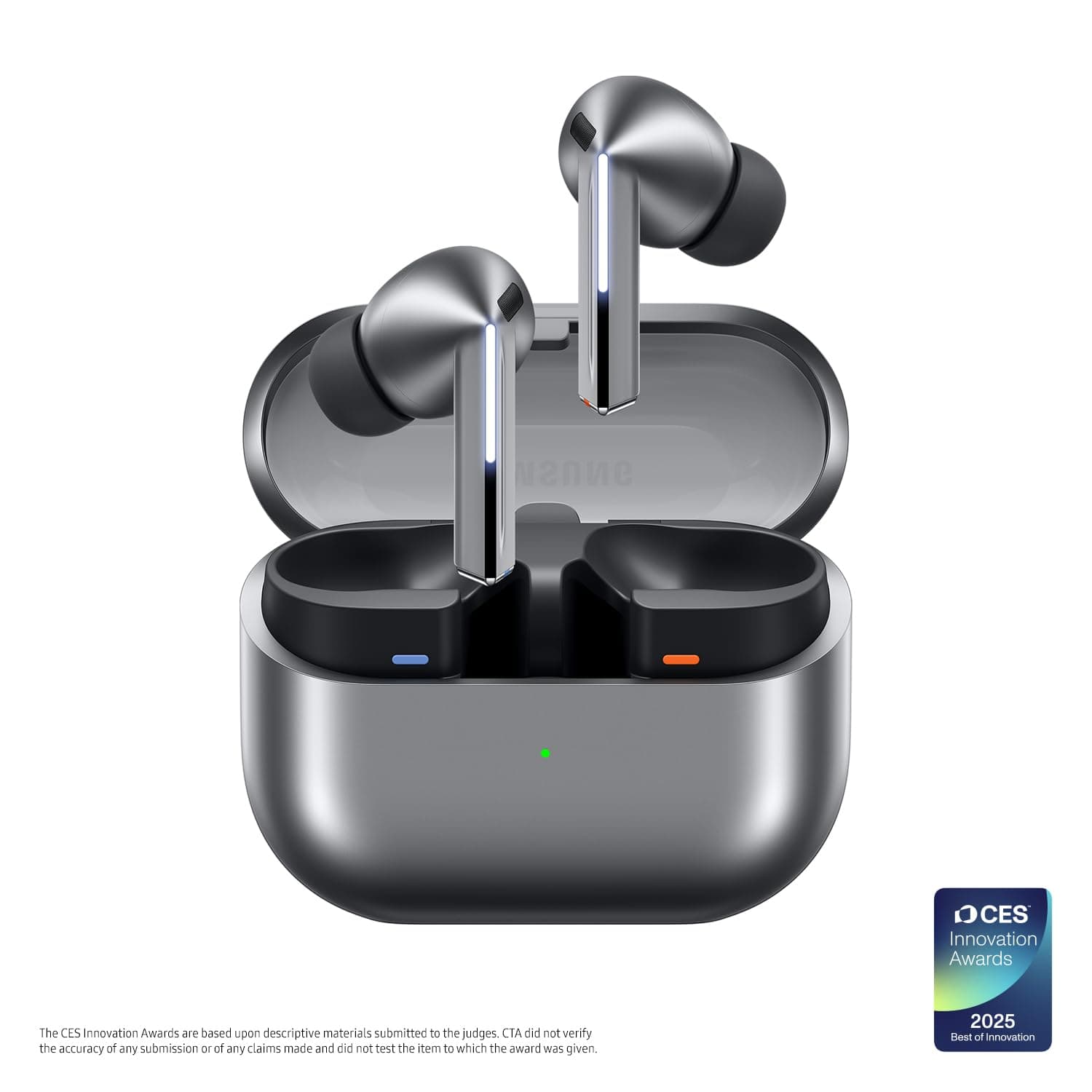 Samsung Galaxy Buds 3 Pro AI True Wireless Bluetooth Earbuds, Noise Cancelling, Sound Optimization, Redesigned Comfort Fit, Silver [US Version, Amazon Exclusive, 2Yr Warranty] Silver Buds 3 Pro Buds 3 Pro Only