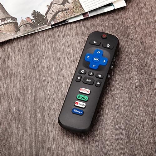 (Pack of 2) Replacement-Remote-Control for Roku-TV,Compatible for TCL Roku/Hisense Roku/Onn Roku/Philips Roku Smart TVs(Not for Roku Stick and Box) - Image 7