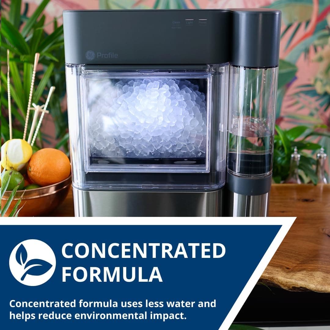 GE PROFILE Opal | Cleaning Supplies Kit for Opal Nugget Ice Maker | Ice Machine Cleaner Kit Includes (1) 5 oz Bottles of Cleaning Solution, (1) Cleaning Sponge - Image 4