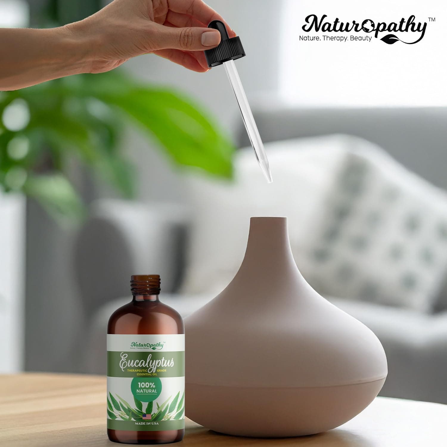 Aceite Esencial de Eucalipto, Grado Terapéutico, Calidad Premium Perfecto para Aromaterapia (4 fl oz) Eucalipto 4 Fl Oz (Paquete de 1) - Image 8