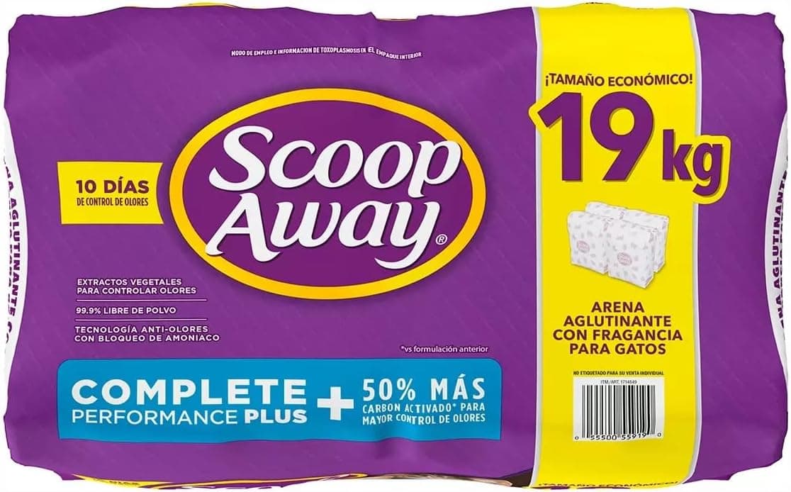 Scoop Away Cat Spot Litter, Cat Kitty Litter (19 kg) - Image 2