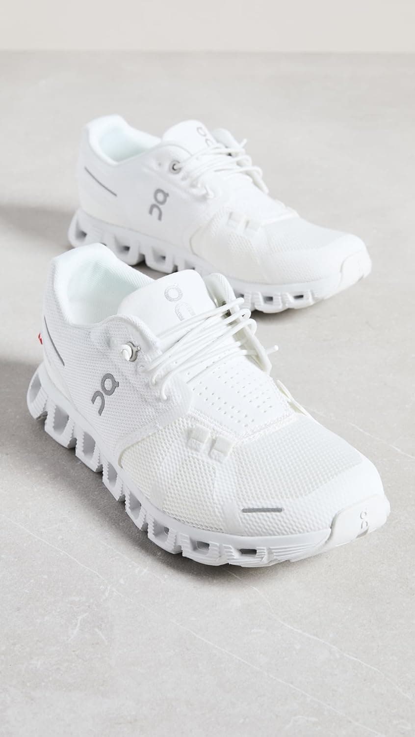 On Women's Cloud 5 Sneakers 7.5 All White - Image 5
