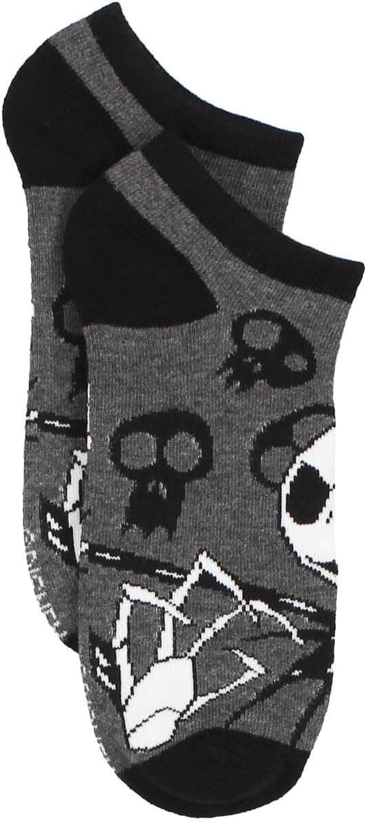 Disney Character Kids Adults 6 Pack Sock Set Large Purple - Image 5