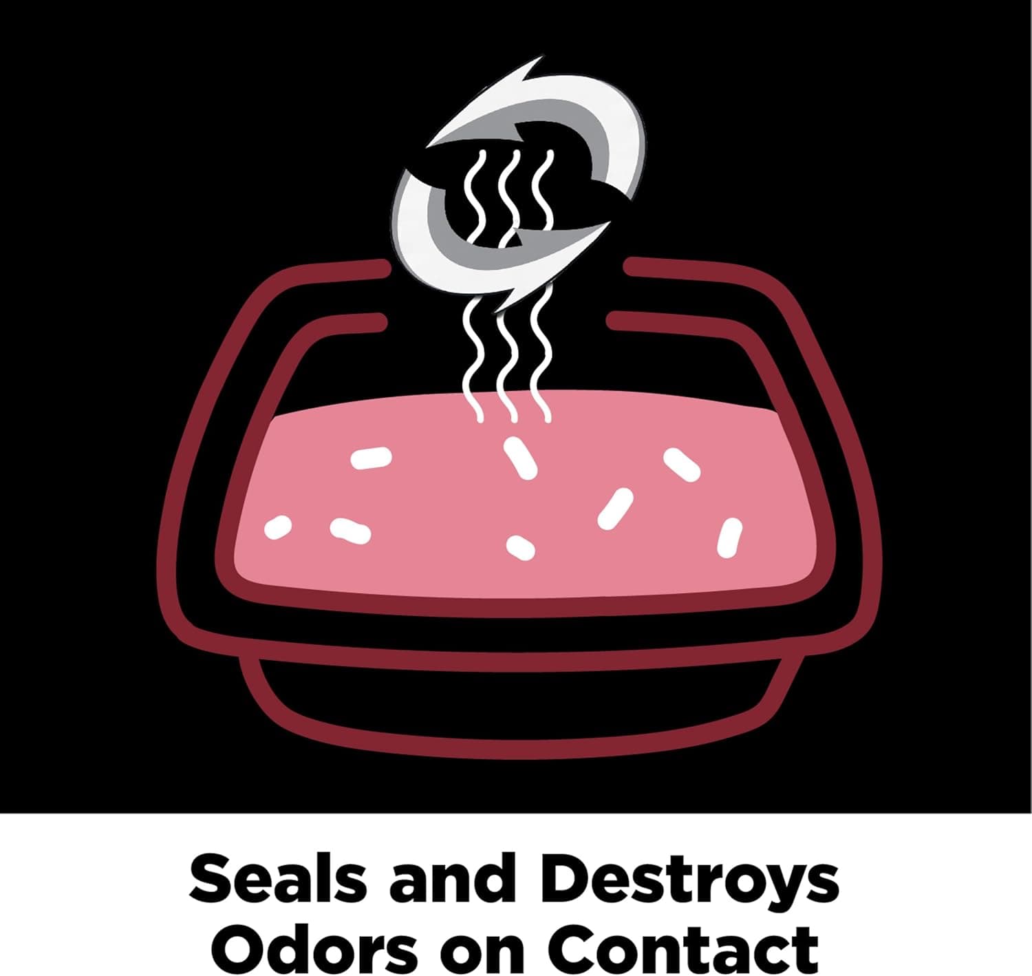 ARM & HAMMER Clump & Seal Platinum Cat Litter, Multi-Cat, 14-Day Odor Control, Rock-Hard Clumps, 37 lbs – Powerful Odor Eliminator with Baking Soda Clumping Cat Litter 37lb – Frustration Free Pack - Image 4